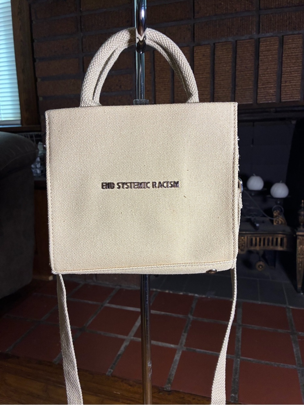 Brandon Blackwood ESR Tote, The Original, 'END SYSTEMIC RACISM'